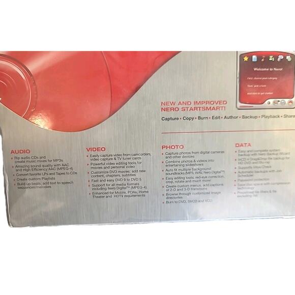 Nero 7 Ultra Edition Ultimate Audio Video TV Data Solution Multimedia - Picture 3 of 5